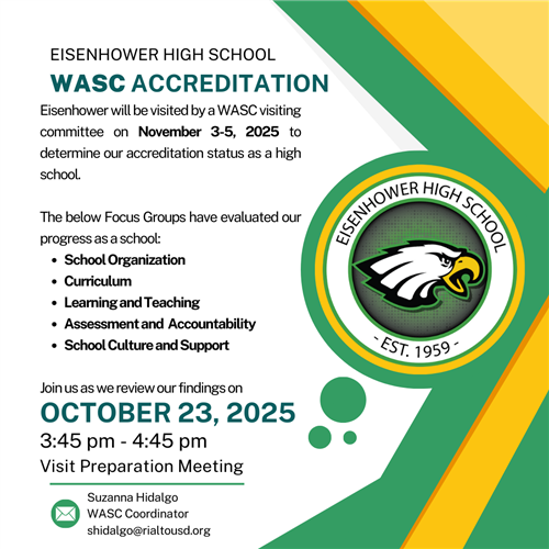 WASC Parent Meeting October 23